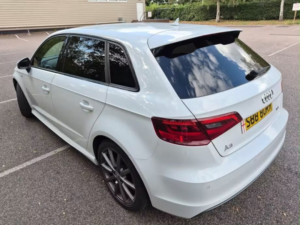 2015 Audi A3 2.0 Tdi S Line Sportback 5dr Diesel Manual Euro 6 (s/s) (150 Ps) in White — image 4