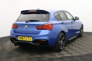 2017 BMW 1 Series 1.5 118i M Sport Shadow Edition Hatchback 5dr Petrol Auto Euro 6 (s/s) (136 Ps) in Blue — image 5