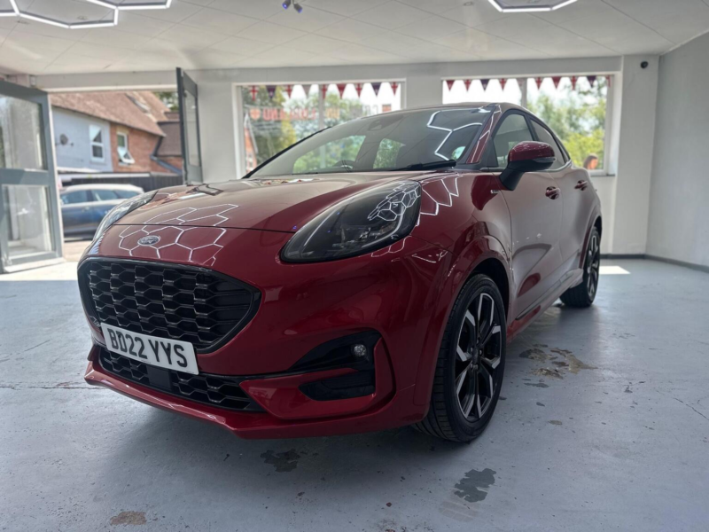 2022 Ford Puma 1.0t Ecoboost Mhev St-Line X Euro 6 (s/s) 5dr in Red — image 1