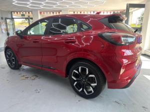 2022 Ford Puma 1.0t Ecoboost Mhev St-Line X Euro 6 (s/s) 5dr in Red — image 2