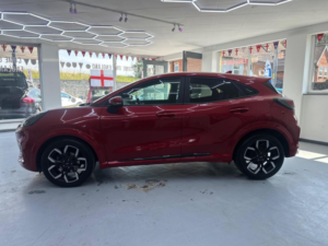 2022 Ford Puma 1.0t Ecoboost Mhev St-Line X Euro 6 (s/s) 5dr in Red — image 3