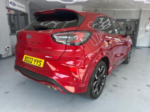 2022 Ford Puma 1.0t Ecoboost Mhev St-Line X Euro 6 (s/s) 5dr in Red — image 5