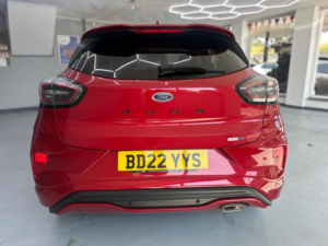 2022 Ford Puma 1.0t Ecoboost Mhev St-Line X Euro 6 (s/s) 5dr in Red — image 6
