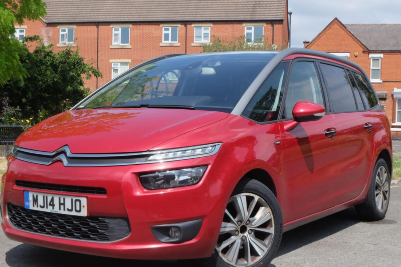 2014 Citroen Grand C4 Picasso 1.6 E-Hdi Airdream Exclusive+ Euro 5 (s/s) 5dr in Red — image 1