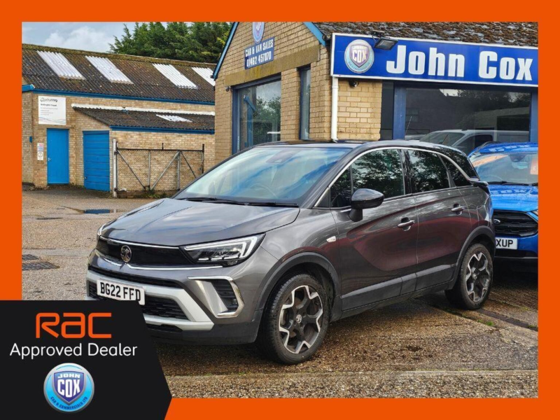 2022 Vauxhall Crossland 1.2 Turbo Elite Edition Euro 6 (s/s) 5dr in Grey — image 1