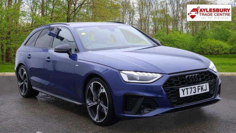 2023 Audi A4 Avant 2.0 Tfsi 40 Black Edition S Tronic Euro 6 (s/s) 5dr in Blue — image 1