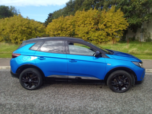2022 Vauxhall Grandland Gs-Line 1.5 Turbo D Automatic in Blue — image 4