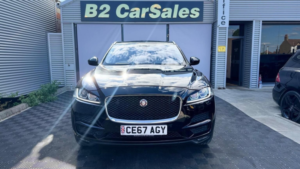 2017 Jaguar F-Pace 2.0 D240 Portfolio Auto AWD Euro 6 (s/s) 5dr in Black — image 3
