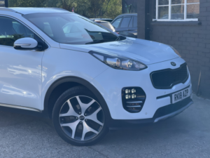 2018 Kia Sportage 1.6 T-Gdi Gt-Line in White — image 4