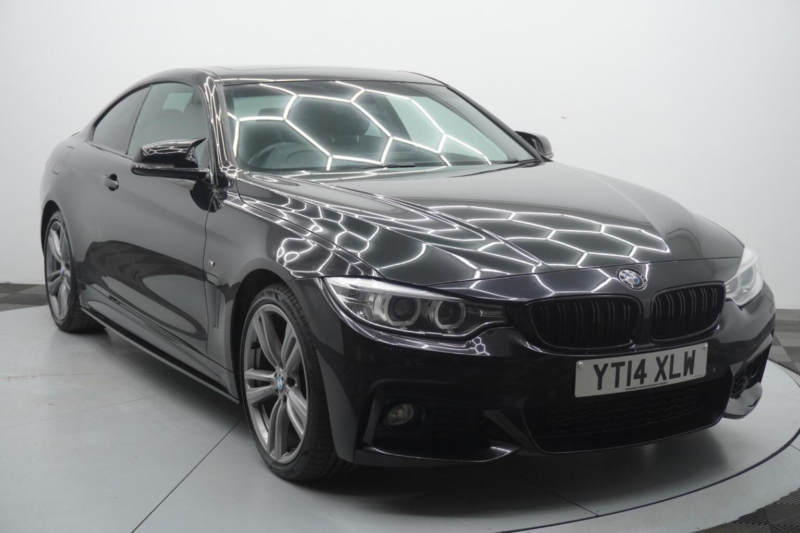 2014 BMW 4 Series 2.0 420d M Sport Auto Xdrive Euro 6 (s/s) 2dr in Black — image 1