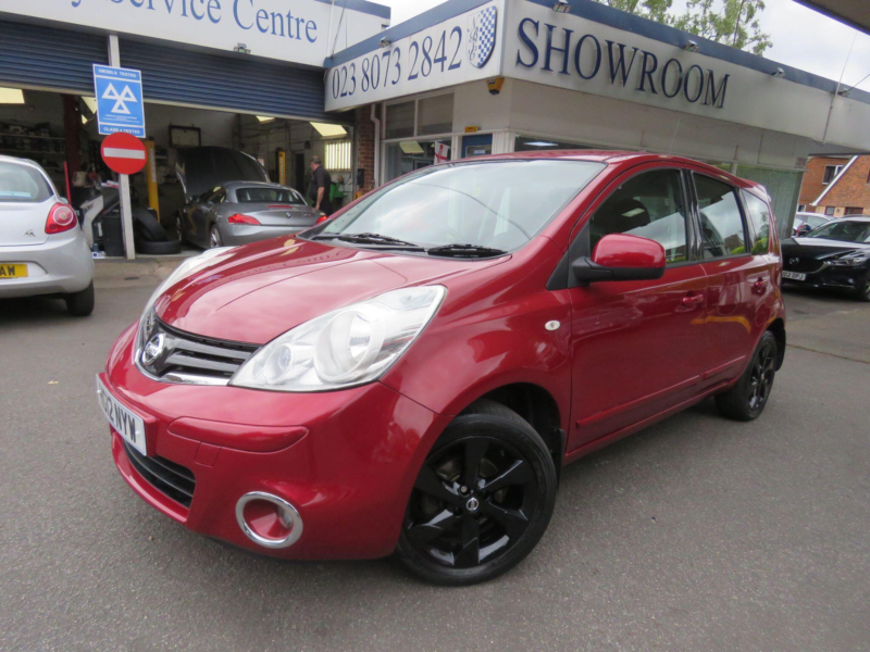 2012 Nissan Note 1.4 16v Acenta Euro 5 5dr in Red — image 1