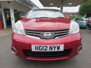 2012 Nissan Note 1.4 16v Acenta Euro 5 5dr in Red — image 2