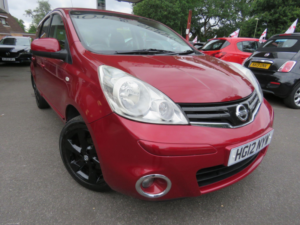 2012 Nissan Note 1.4 16v Acenta Euro 5 5dr in Red — image 3