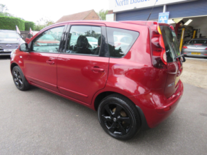 2012 Nissan Note 1.4 16v Acenta Euro 5 5dr in Red — image 5