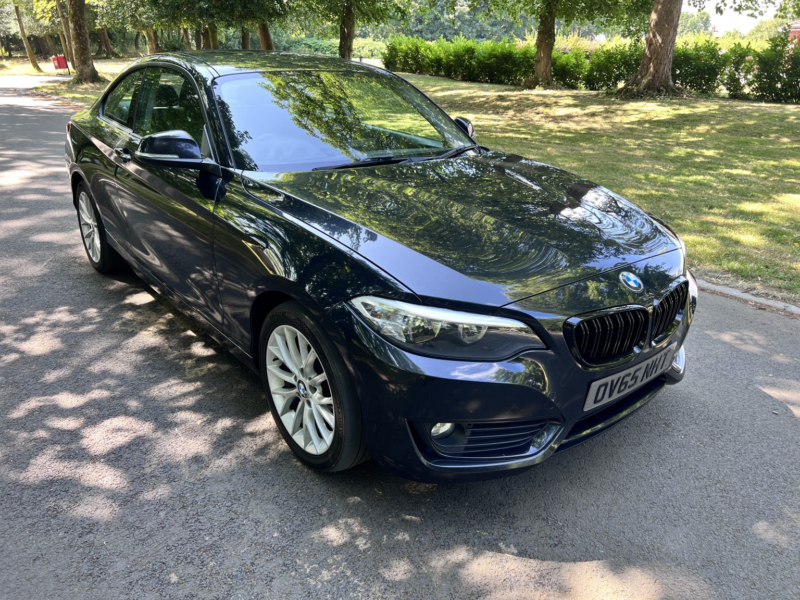 2015 BMW 2 Series 2.0 218d Se Coupe in Black — image 1