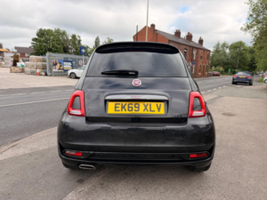 2019 Fiat 500 1.2 Sport Euro 6 (s/s) 3dr in Black — image 5
