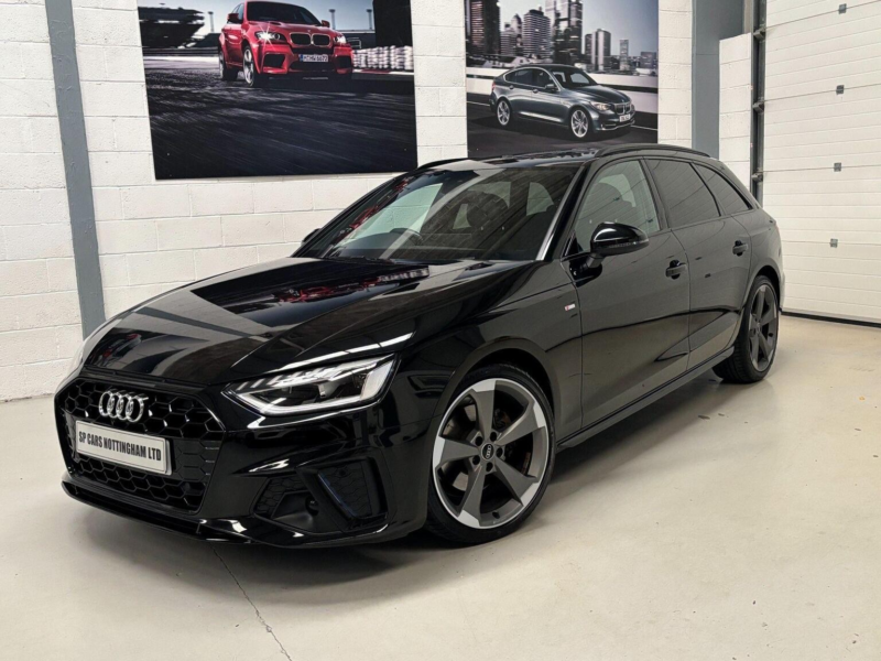 2021 Audi A4 Avant 2.0 Tdi 35 Black Edition S Tronic Euro 6 (s/s) 5dr in Black — image 1