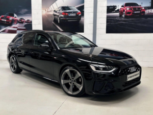 2021 Audi A4 Avant 2.0 Tdi 35 Black Edition S Tronic Euro 6 (s/s) 5dr in Black — image 2