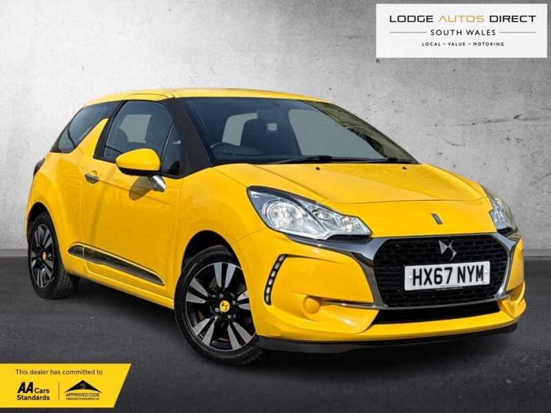2017 Ds Automobiles Ds 3 1.2 Puretech Chic in Yellow — image 1