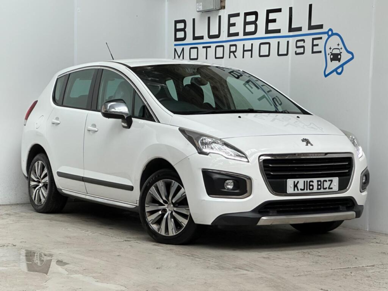 2016 Peugeot 3008 1.6 Bluehdi Active Euro 6 (s/s) 5dr in White — image 1