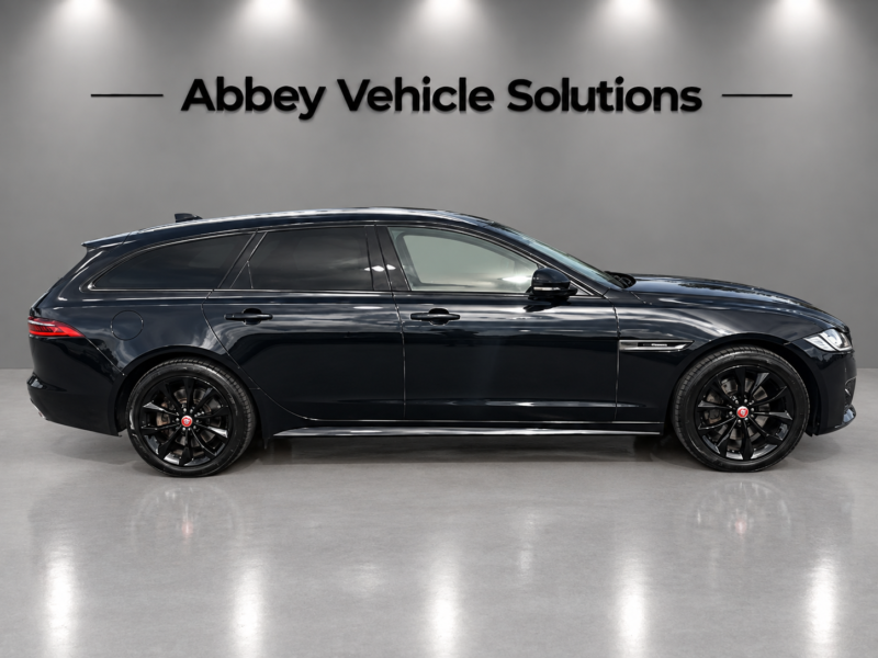 2019 Jaguar Xf 2.0i R-Sport Gpf Sportbrake 5dr Petrol Auto Euro 6 (s/s) (250 Ps) in Black — image 1