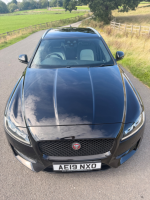 2019 Jaguar Xf 2.0i R-Sport Gpf Sportbrake 5dr Petrol Auto Euro 6 (s/s) (250 Ps) in Black — image 4