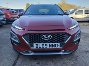 2019 Hyundai Kona 1.6 Kona Hev Prem 1.6 Dct in Red — image 3