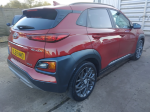 2019 Hyundai Kona 1.6 Kona Hev Prem 1.6 Dct in Red — image 6