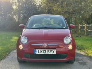 2013 Fiat 500 1.2 Pop Hatchback 3dr Petrol Manual Euro 4 (69 Bhp) in Red — image 4