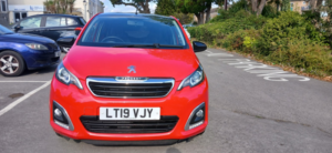 2019 Peugeot 108 1.0 Allure in Red — image 3