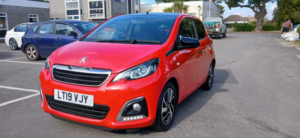2019 Peugeot 108 1.0 Allure in Red — image 4