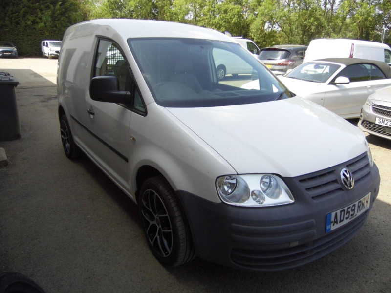 2010 Volkswagen Caddy 1.9 Td C20 L1 H1 4dr in White — image 1