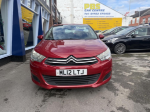 2012 Citroen C4 1.6 Hdi 16v Vtr Euro 5 5dr in Red — image 5