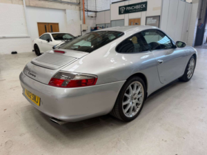 2002 Porsche 911 3.6 996 Carrera 2 Tiptronic S in Silver — image 3