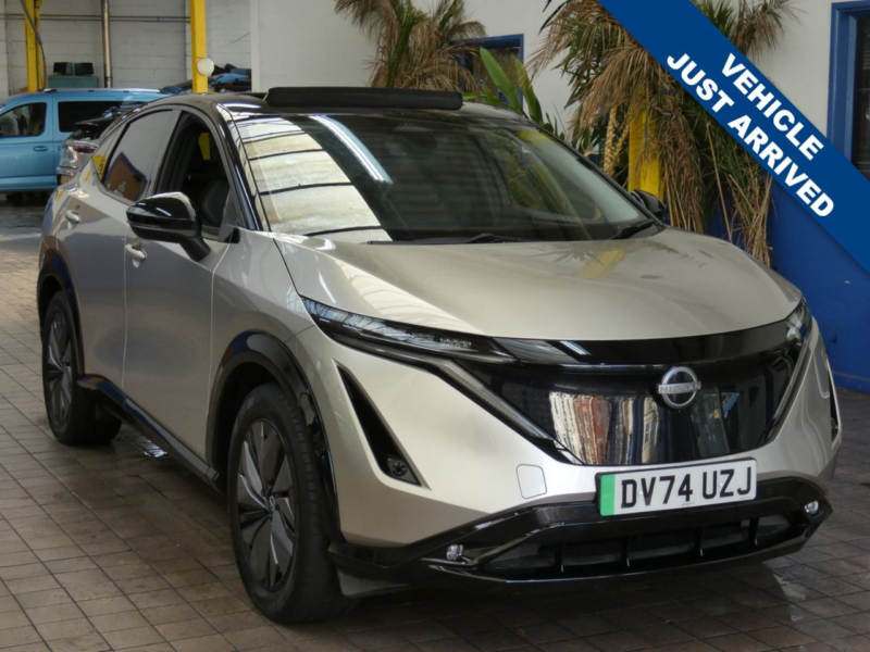 2024 Nissan Ariya 87kwh Advance SUV 5dr Electric Auto E-4orce 22kw Charger (306 Ps) in Silver — image 1