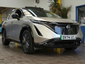 2024 Nissan Ariya 87kwh Advance SUV 5dr Electric Auto E-4orce 22kw Charger (306 Ps) in Silver — image 5