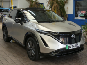 2024 Nissan Ariya 87kwh Advance SUV 5dr Electric Auto E-4orce 22kw Charger (306 Ps) in Silver — image 6