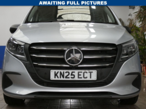 2025 Mercedes-Benz Vito 2.0 119 Cdi Select Crew Van Double Cab 5dr Diesel G-Tronic Rwd L3 Euro 6 (s/s) (190 Ps) in Silver — image 2