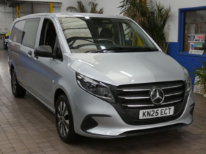 2025 Mercedes-Benz Vito 2.0 119 Cdi Select Crew Van Double Cab 5dr Diesel G-Tronic Rwd L3 Euro 6 (s/s) (190 Ps) in Silver — image 6