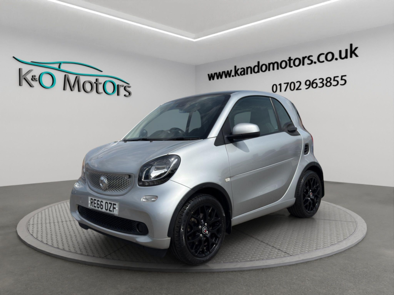 2017 Smart Fortwo 0.9t Prime Sport (premium) Twinamic Euro 6 (s/s) 2dr in Silver — image 1