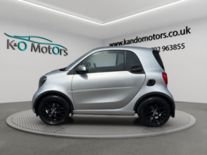 2017 Smart Fortwo 0.9t Prime Sport (premium) Twinamic Euro 6 (s/s) 2dr in Silver — image 3