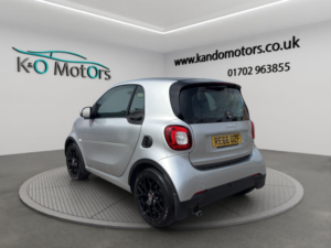 2017 Smart Fortwo 0.9t Prime Sport (premium) Twinamic Euro 6 (s/s) 2dr in Silver — image 4