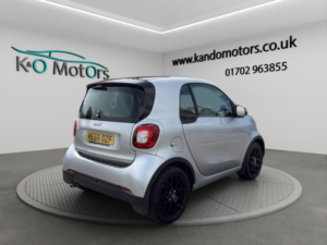 2017 Smart Fortwo 0.9t Prime Sport (premium) Twinamic Euro 6 (s/s) 2dr in Silver — image 6