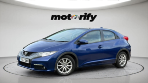 2012 Honda Civic 1.8 I-Vtec Ex Euro 5 (s/s) 5dr in Blue — image 2