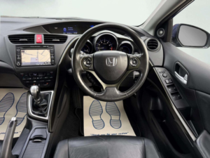 2012 Honda Civic 1.8 I-Vtec Ex Euro 5 (s/s) 5dr in Blue — image 4