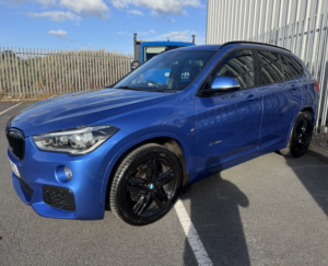 2018 BMW X1 18d M Sport Xdrive Automatic in Blue — image 2