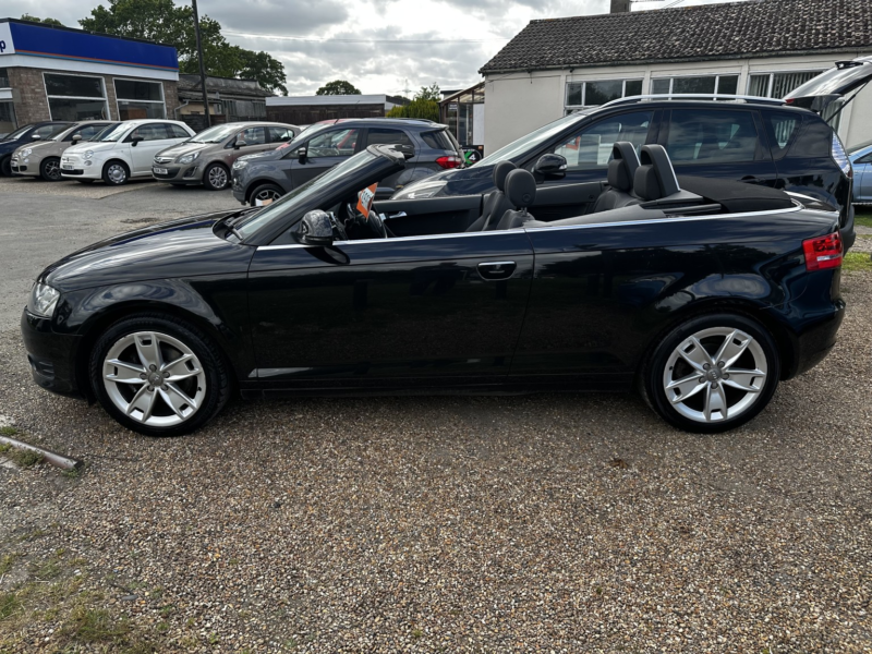 2010 Audi A3 Cabriolet 1.8 Tfsi Sport in Black — image 1