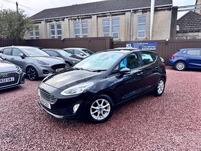 2019 Ford Fiesta 1.0t Ecoboost Zetec Euro 6 (s/s) 5dr in Black — image 1