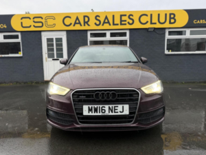 2016 Audi A3 2.0 Tdi S Line Sportback Quattro Euro 6 (s/s) 5dr (nav) in Red — image 6