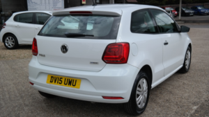 2015 Volkswagen Polo 1.0 Bluemotion Tech S in White — image 3